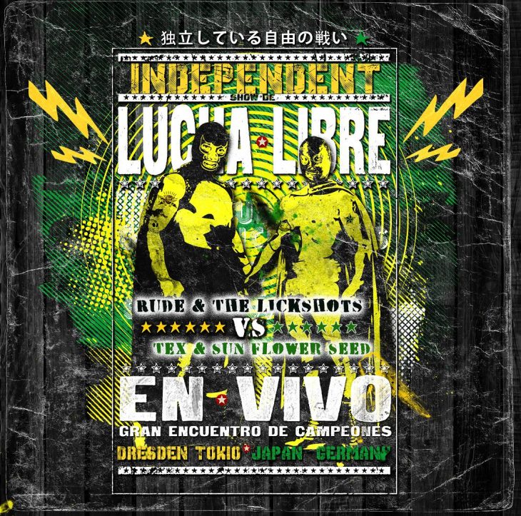 Tex & Sun Flower Seed - Independent Lucha Libre