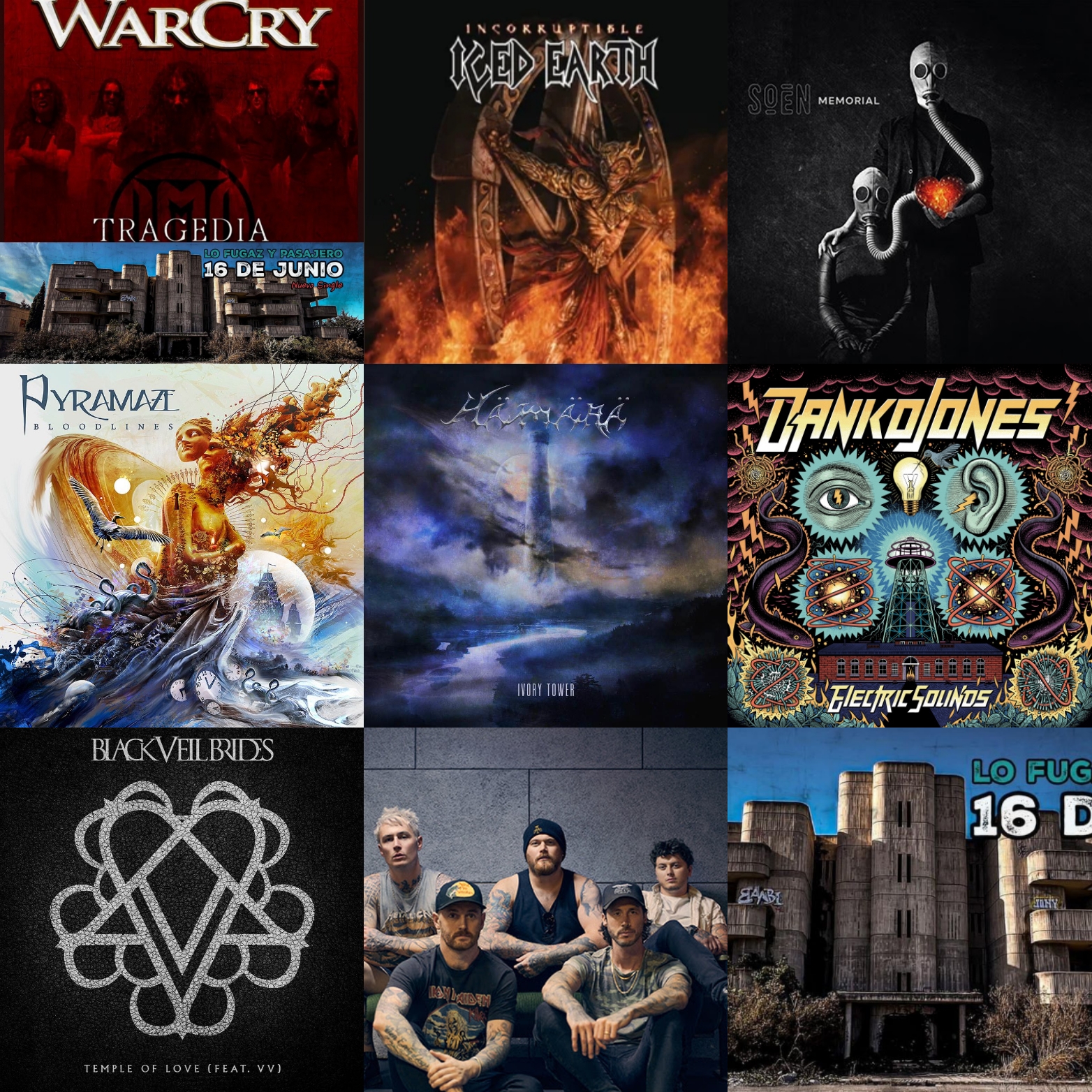 Estrellas de Metal PROG 187 PROG 187 Black Veil Brides, SOEN